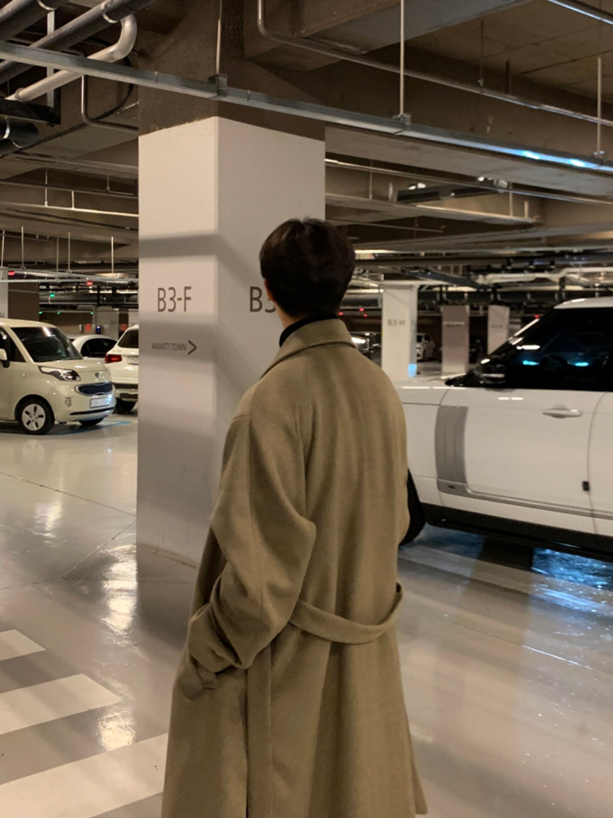 Loose Long Thick Cashmere Coat