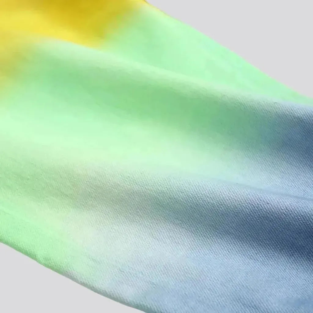 Multi-color jeans for men