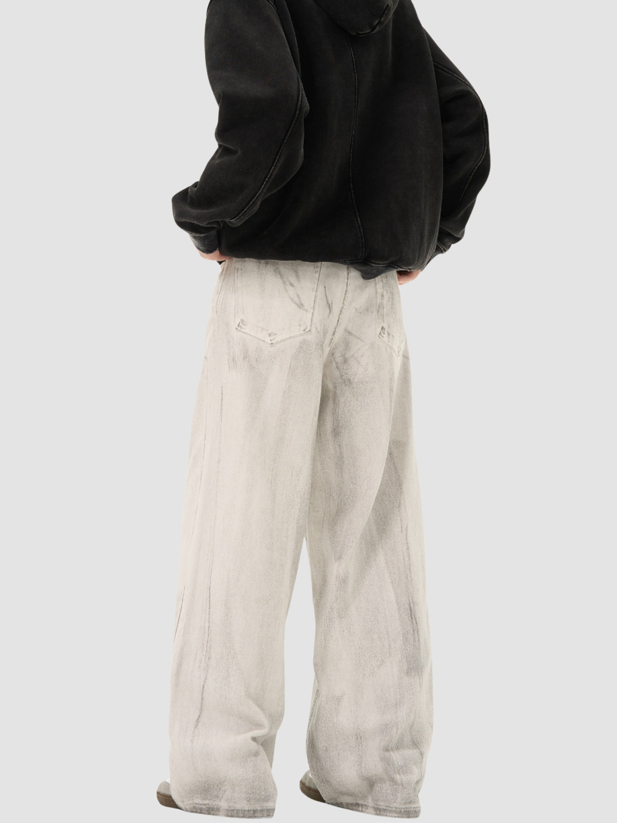 National Trend Washed Old Drape Pants