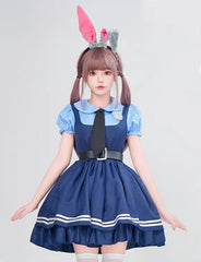Halloween Judy Blue Peter Pan Collar Dress