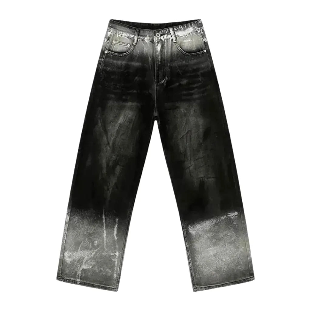 Vintage baggy two tone men's jeans