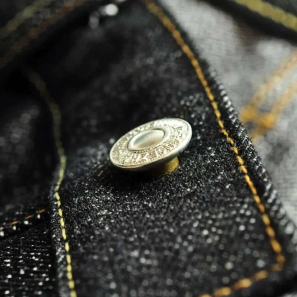 High-waist 16.5oz selvedge jeans for men