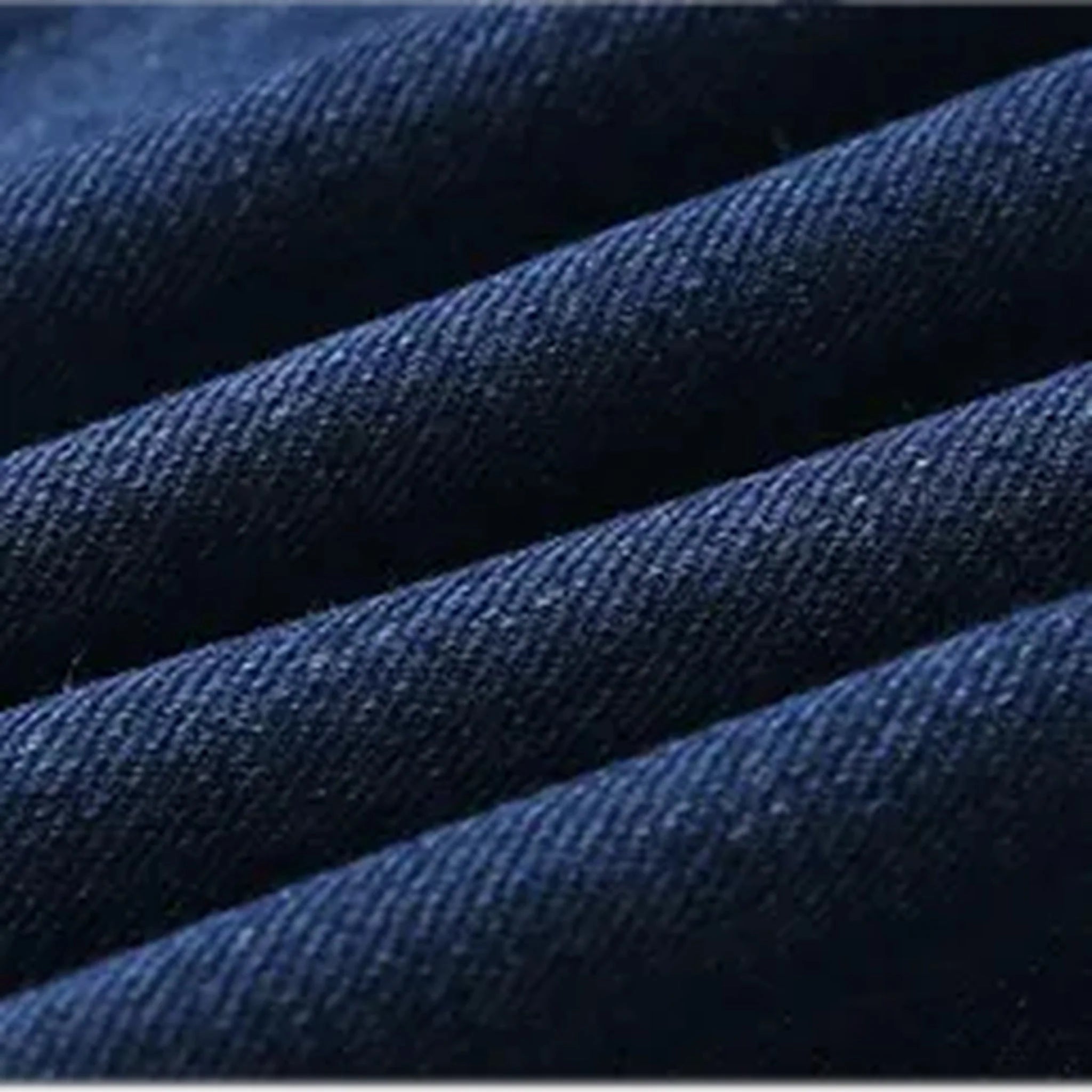 Contrast mid-rise fashion men's jeans