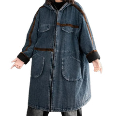 Boho fashion women's corduroy jacket