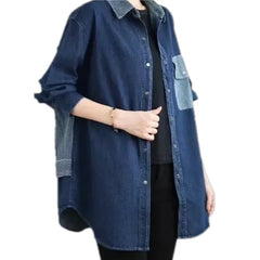 Vintage women's jean shirt