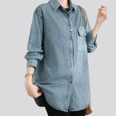 Vintage women's jean shirt