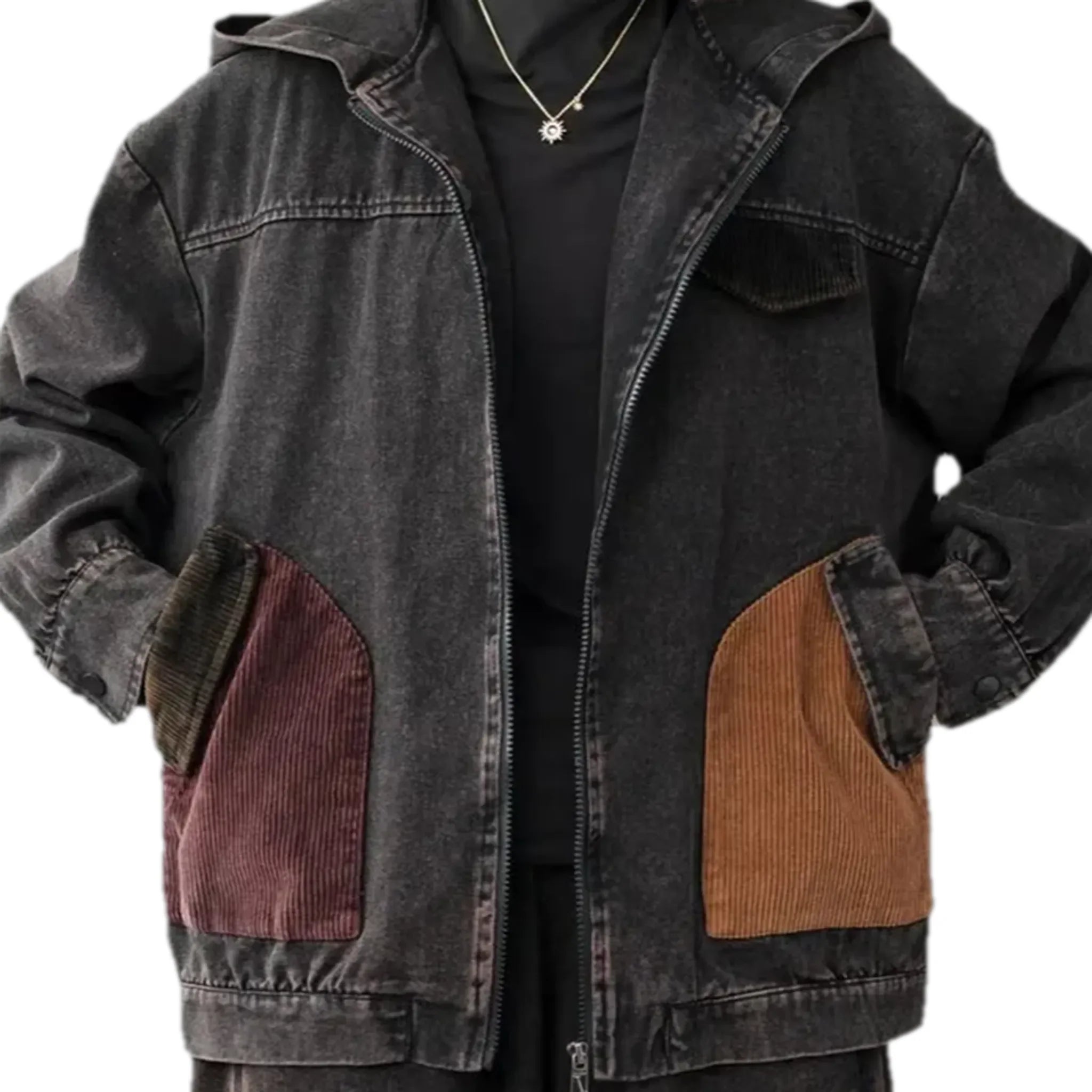 Trendy multi-color fashion women's jean jacket