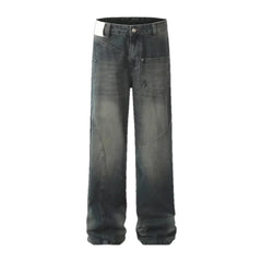 Boho fashion retro men's jeans