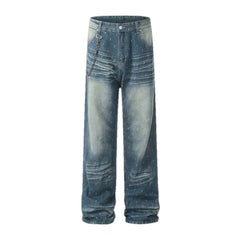 Fashionable boho slouchy men's jeans