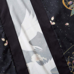 Red Crowned Crane Kimono