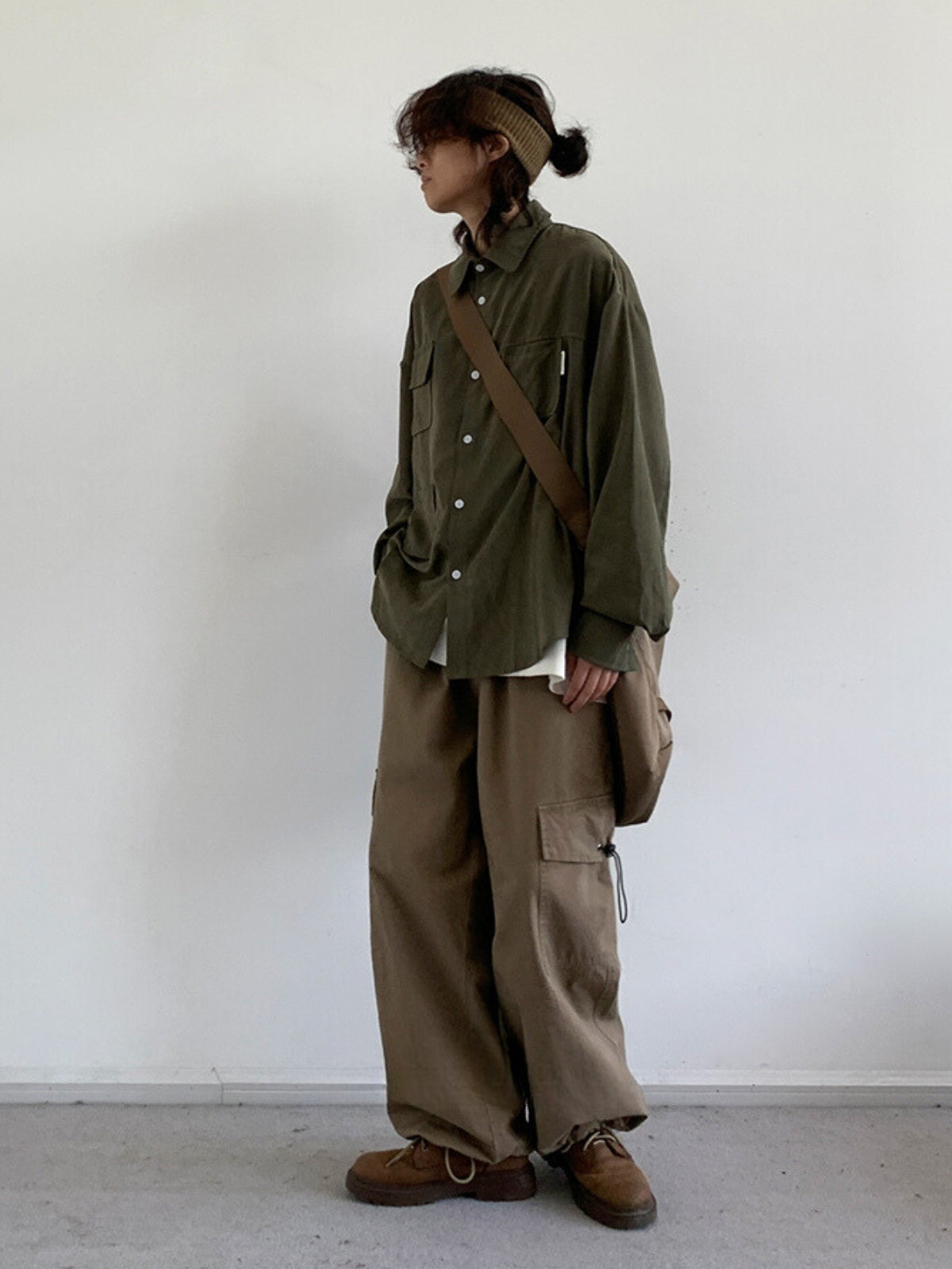 Retro Autumn Multi Pocket Shirt