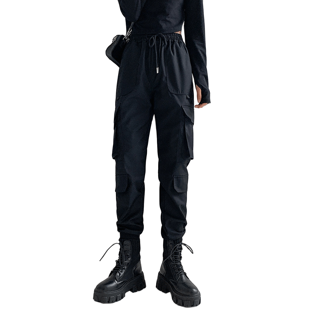 Multi Pockets Fleece Function Pants