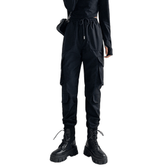 Multi Pockets Fleece Function Pants