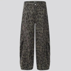 Colorful fashion street style men's denim pants