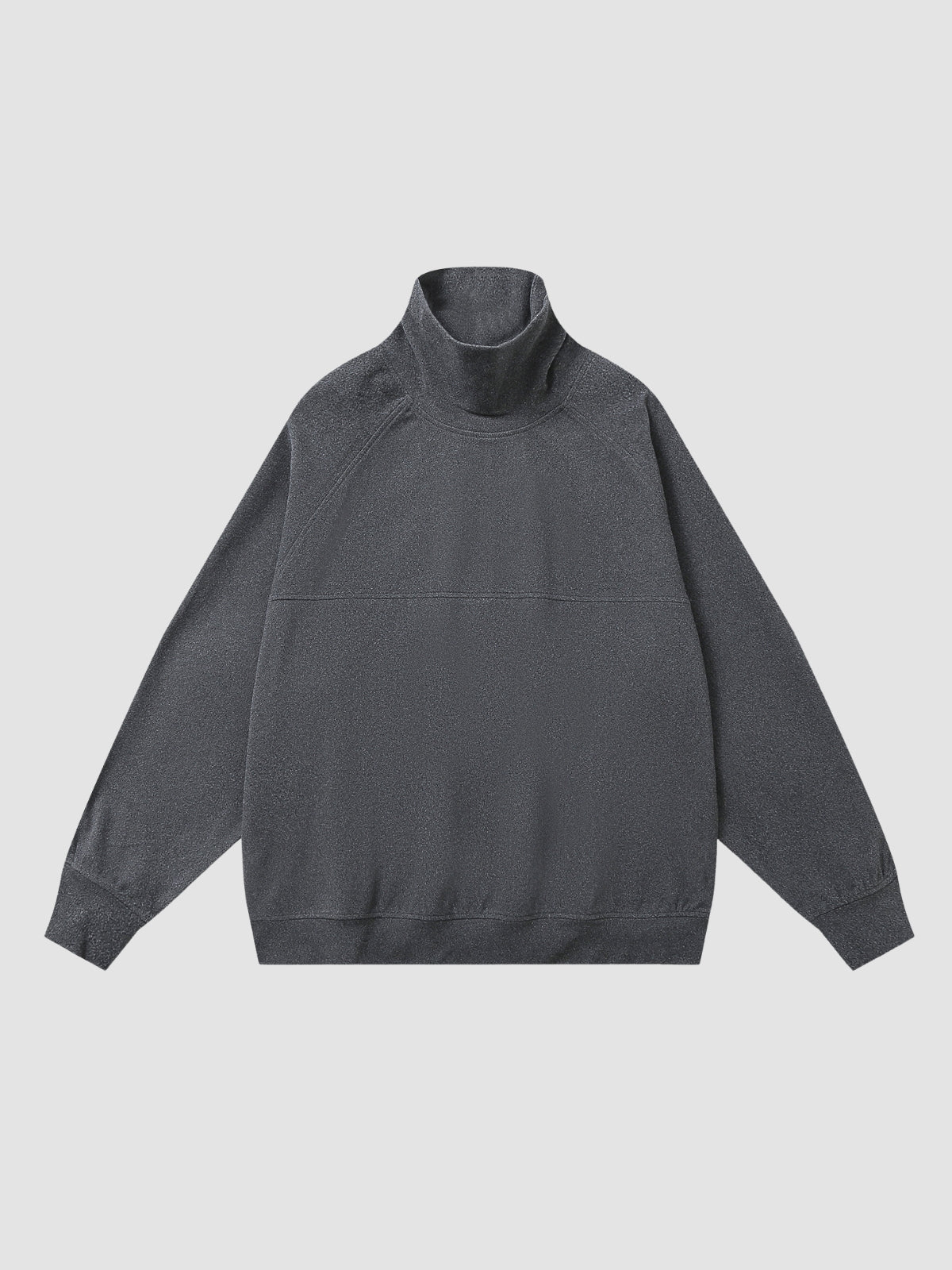 High Collar Loose Sweatshirt