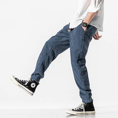 Biraki Corduroy Pants Blue