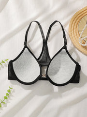 Black Lace Bra
