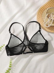 Black Lace Bra