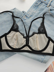 Casual Ladies Black Sheer Lace lingerie