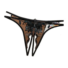 Embroider Flowers Erotic lingerie