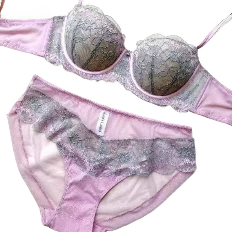 Fashionable style Women Purple Lace lingerie