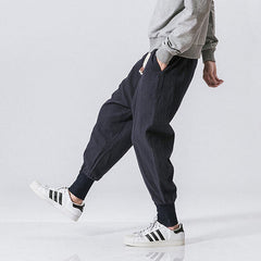 Gelyu Harem Pants Navy Blue