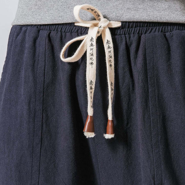 Gelyu Harem Pants Navy Blue