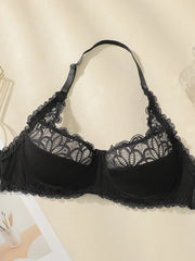 Halter Lace Underwire Bra