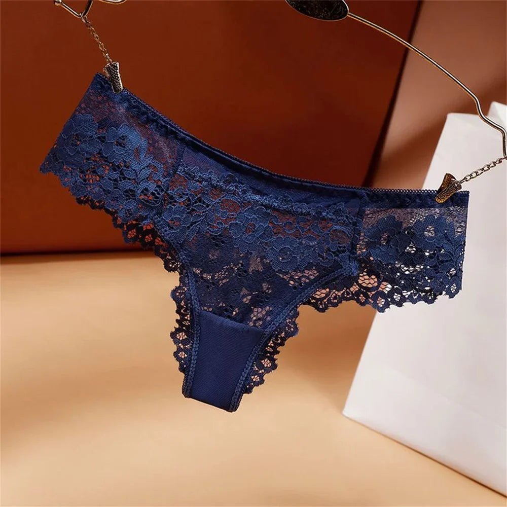 High Stretch Transparent Lace Thong