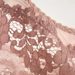 High Stretch Transparent Lace Thong