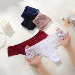 High Stretch Transparent Lace Thong