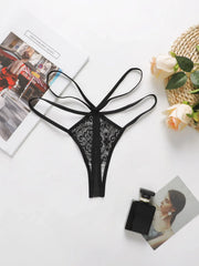 Hot Sale Cross Thin Strap Lace Thong
