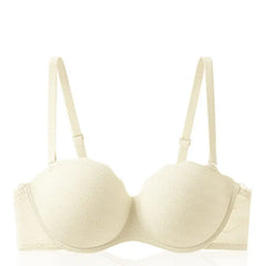 Hot Sale Women French Lace Half Cup Bra