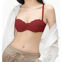Hot Sale Women French Lace Half Cup Bra