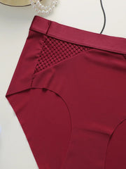 Hot selling women's ice silk seamless sexy triangle Underwear