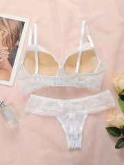 Hot selling women's sexy embroidered lace Bra