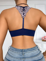 Lace Embroidered Flowers Women Bra