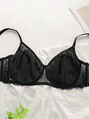 Ladies' sexy embroidered lace plus size Underwear