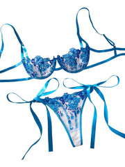 Lady Floral Embroidery lingerie