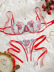 Lady Floral Embroidery lingerie