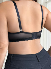 Large size black Bra