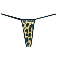 Leopard Thong
