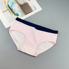 Lovely Cartoon Printed Ladies Cotton Underwear