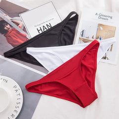 Low Waist Sexy Briefs Half-covered Buttocks Ladies Panties