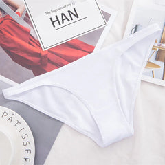 Low Waist Sexy Briefs Half-covered Buttocks Ladies Panties