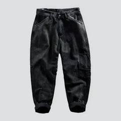 Mid-waist fashion jeans for men