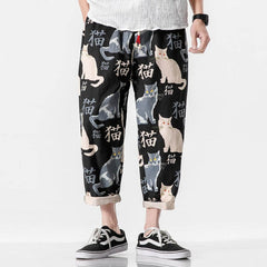 Nekokiti Pants Black