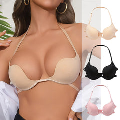 European sexy backless hollow out multi-color Bra