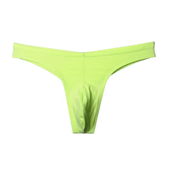 Low Waist Cotton U Convex Pouch Thong