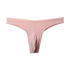 Low Waist Cotton U Convex Pouch Thong